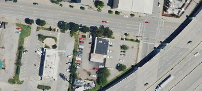Auto Shop with Monument Sign