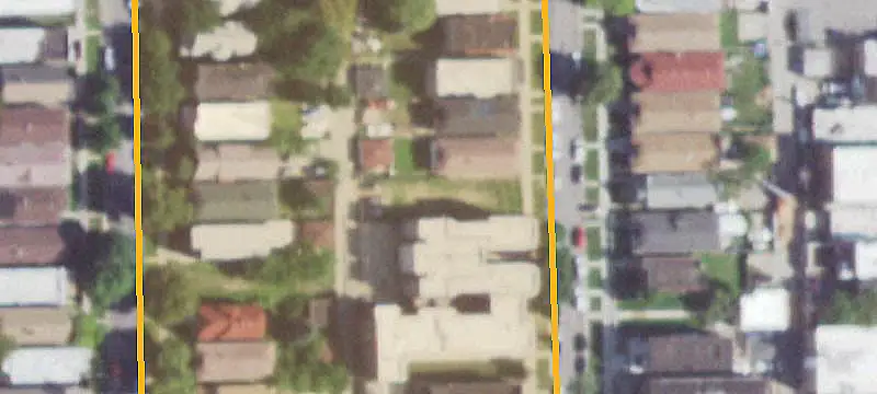 Brick Triplex with Garage