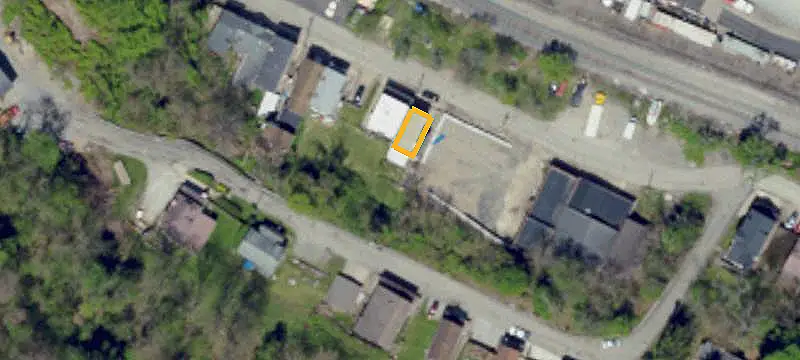 Warehouse with Fenced Side Yard