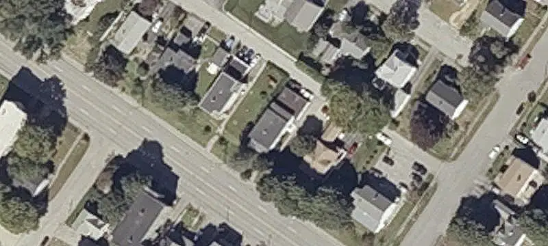 Duplex with Three-Car Garage