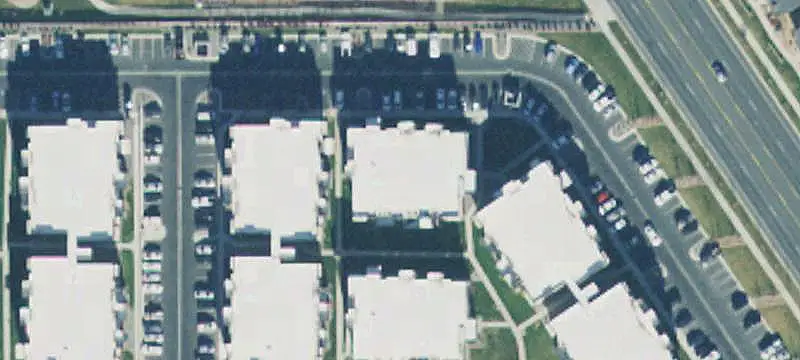 Modern Apartment Building with Amenities