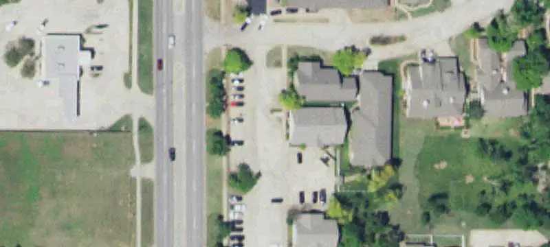 Office Building with Separate Entrances