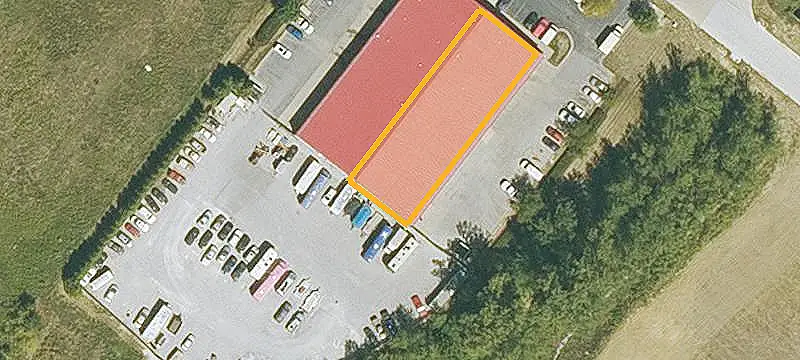 Commercial Land with Streets and Utilities