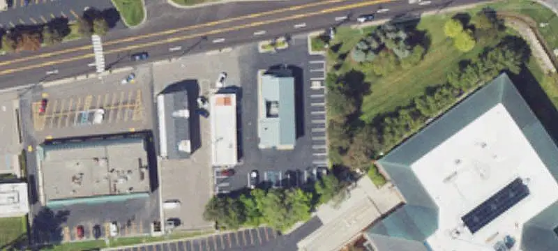 Freestanding Bank Building with Drive-Through