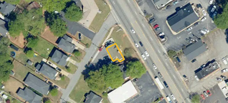 Mixed-Use Property with Signage