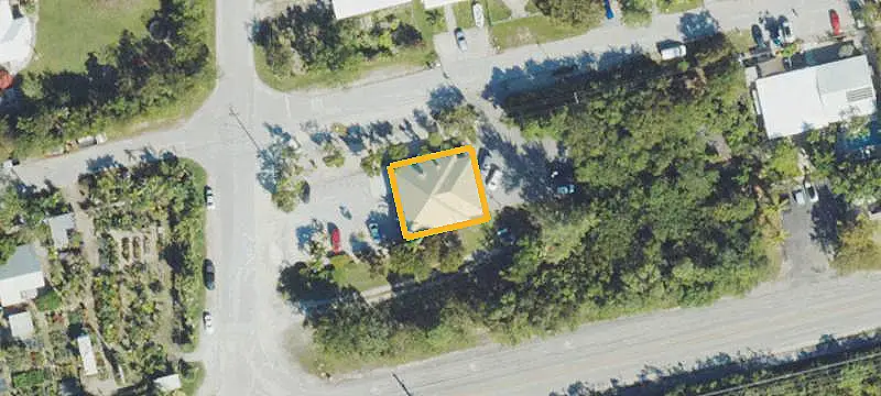 Fenced Three-Lot Commercial Land