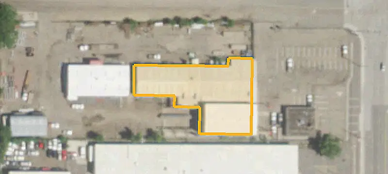 Fenced Industrial Storage Lot