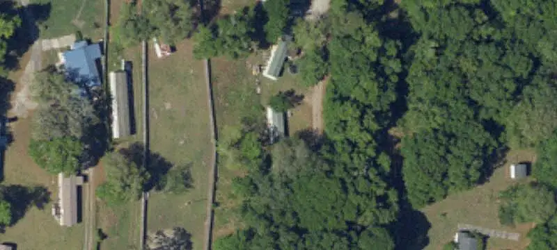 Mobile Home Park With House