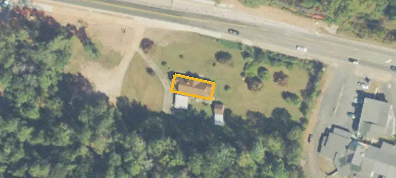 Commercial Land with Brick Home
