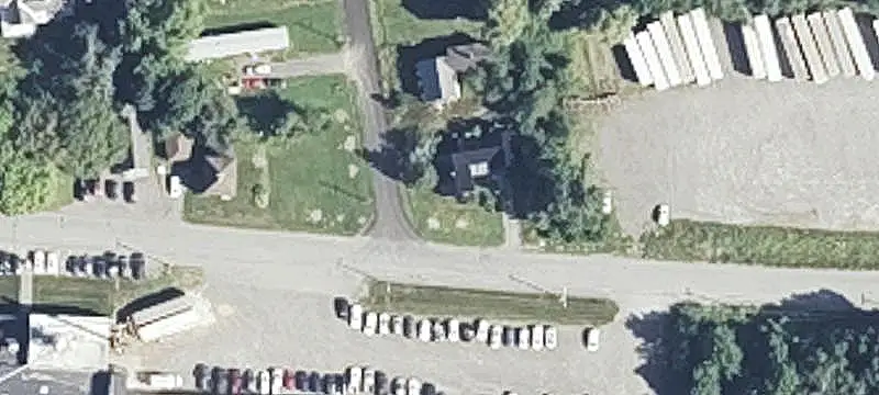 Three-Street Frontage Commercial Land