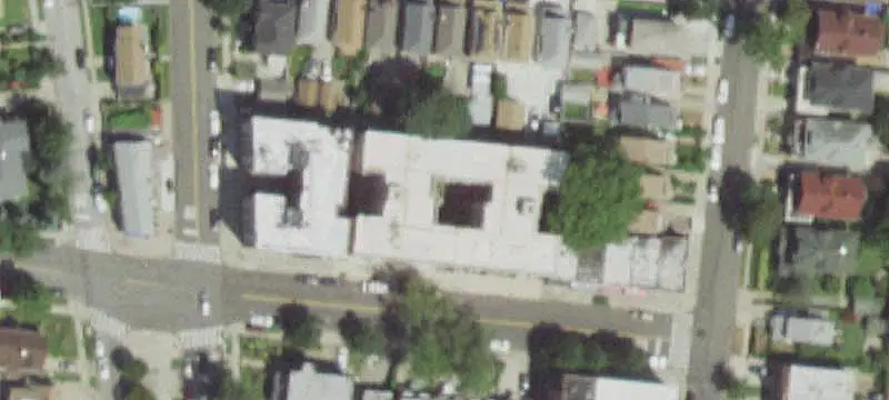 Mixed-Use Building with Laundry Equipment