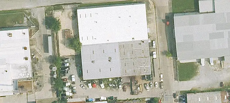 Warehouse with Fenced Yard