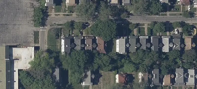 Updated Duplex with Vacant Lot