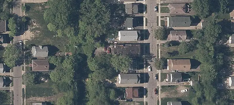 Five-Unit Brick Apartment Building