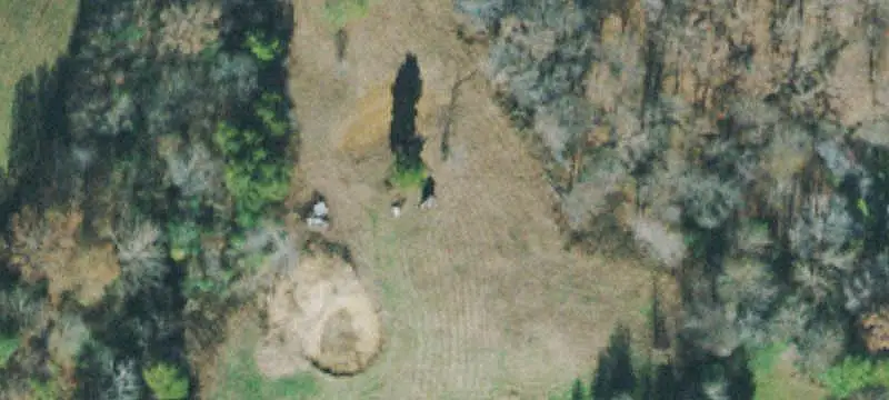 Wooded Hunting Land with County Road Frontage
