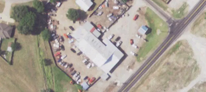 Auto Body Shop with Corner Site