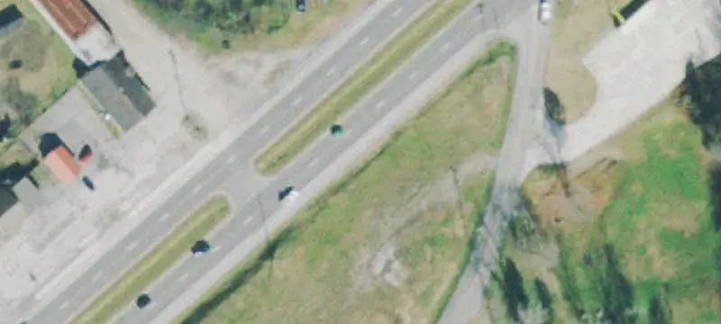 Truck Stop with Pull-Through Bays