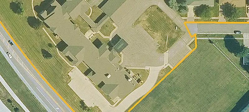 Apartment Building with Amenities