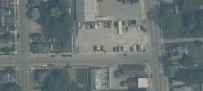 Paved Commercial Land