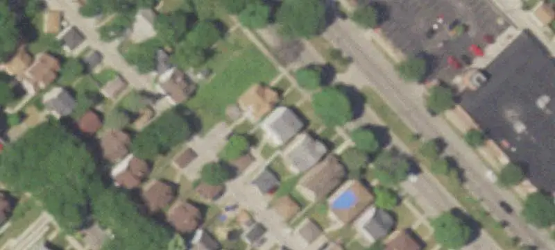 Brick Duplex with Detached Garage