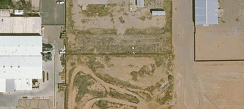 Fenced Industrial Yard