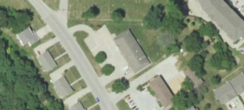 Brick Office Building with Parking