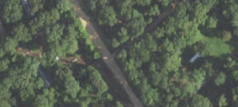 Farm With Multiple Structures