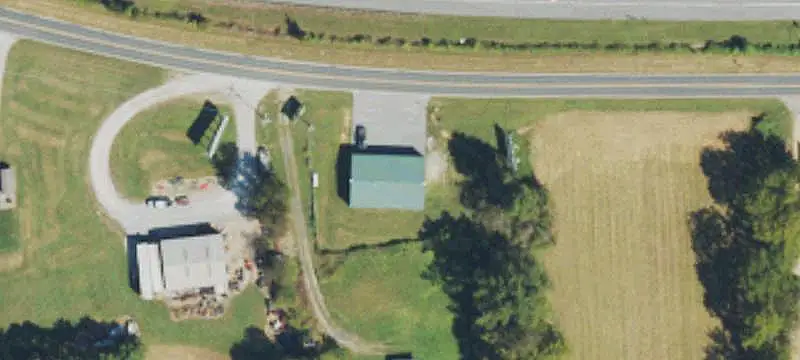 Steel Flex Building with Garage Doors