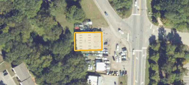 Commercial Land at Signalized Corner