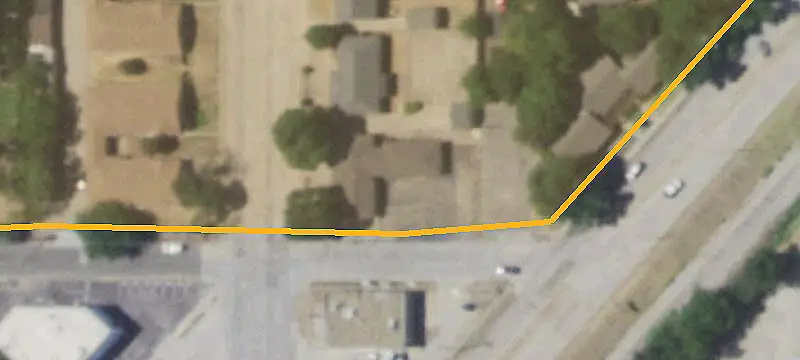 Office Building Near Traffic Circle