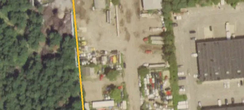 Fenced Industrial Land