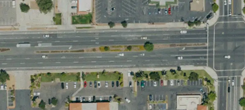 Single-Story Strip Mall
