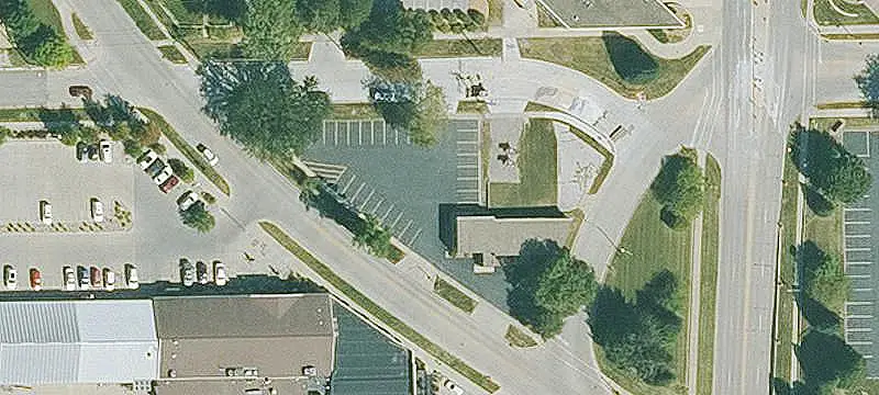 Brick Office Building