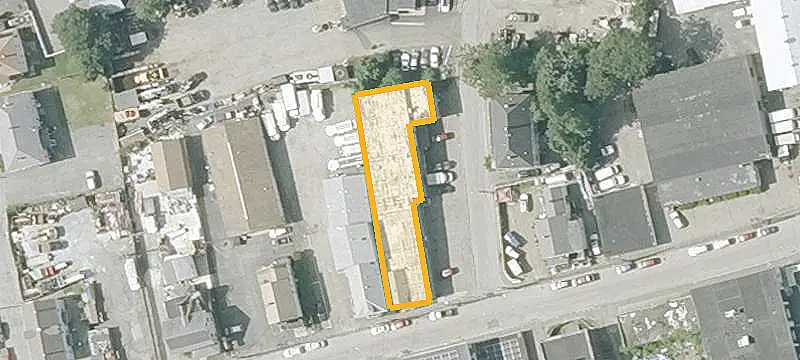Warehouse with Drive-In Door