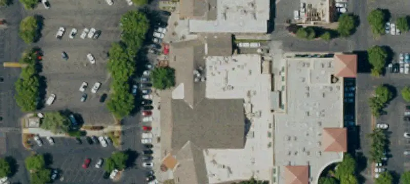 Freestanding Bank Building with Drive-Through