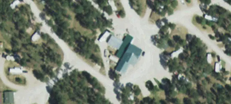 Campground With Cabins And RV Sites