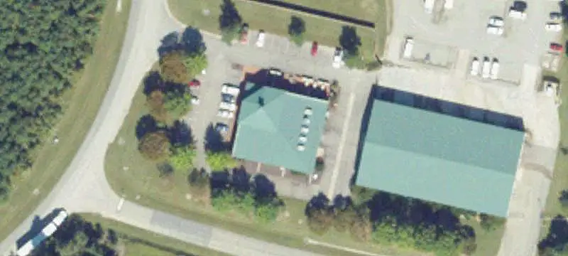Warehouse with Secured Outdoor Storage