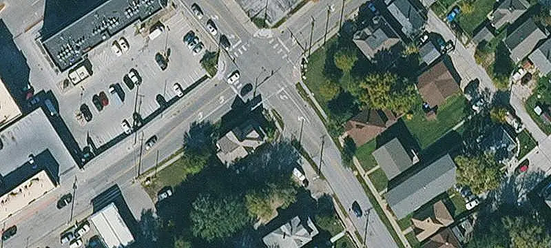 Apartment Buildings with Parking Lot