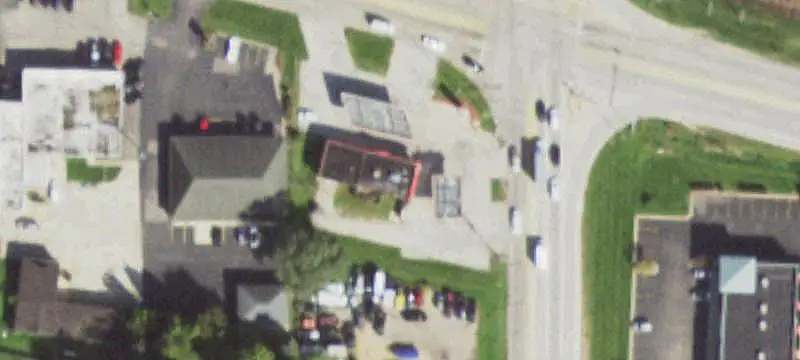Signalized-Intersection Gas Station