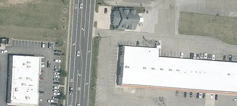 Corner Retail Space With Roll-Up Door