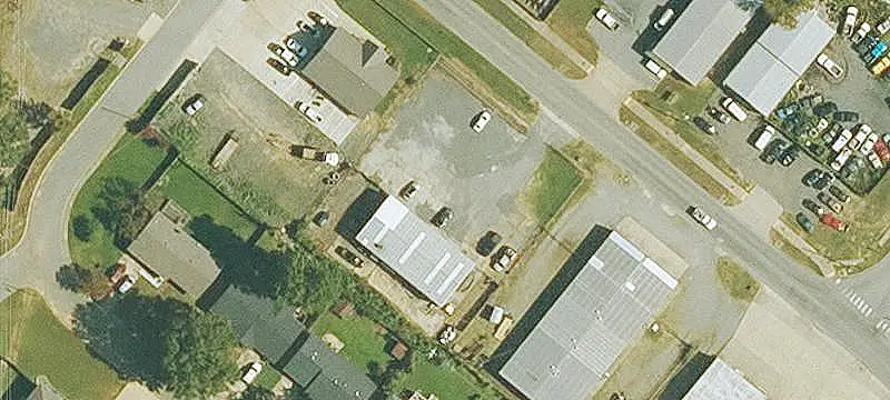 Fenced Seven-Office Building