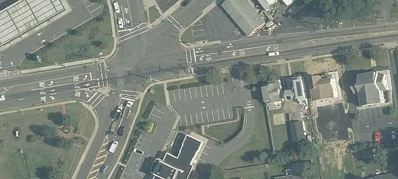Bank Branch with Drive-Through Lanes