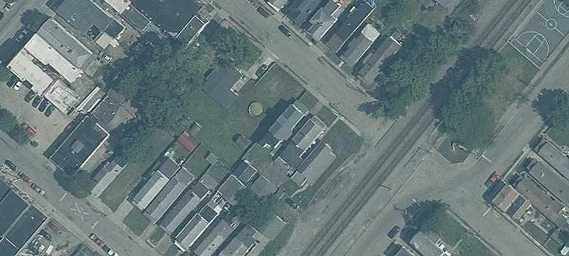 Duplex with Separate-Utility Outbuilding