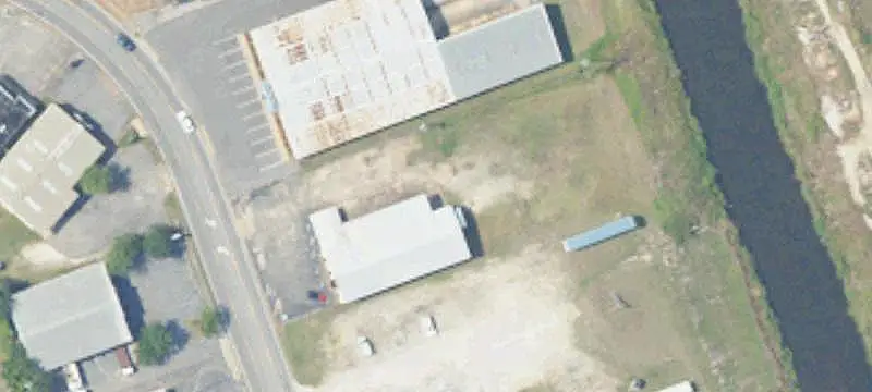 Fenced Commercial Land with Office Trailer