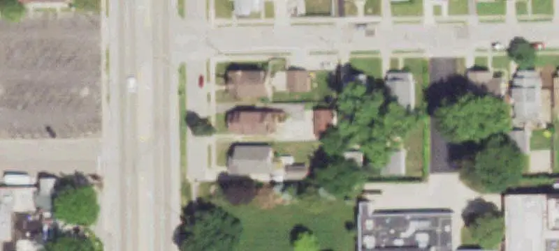Brick Duplex with New Roof