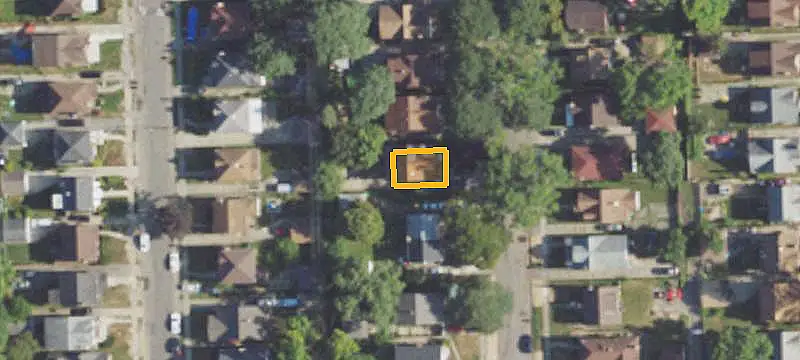 Brick Duplex with Separate Meters