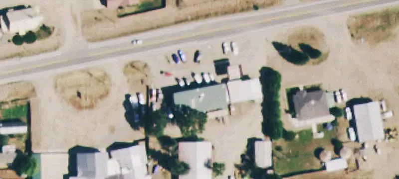 Mobile Home Park With Shop