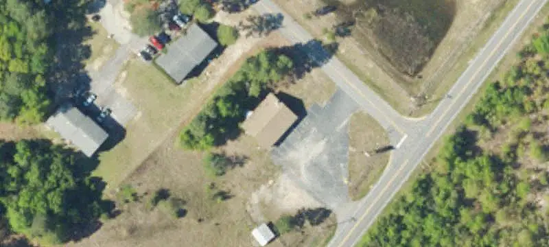 Corner Commercial Land with Improvements