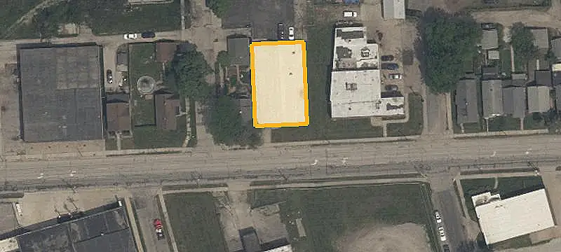 Manufacturing Building with Fenced Lot