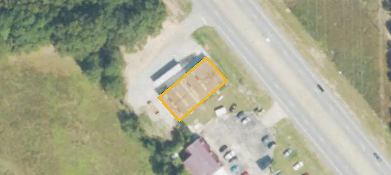 Warehouse with Fenced Laydown Yard